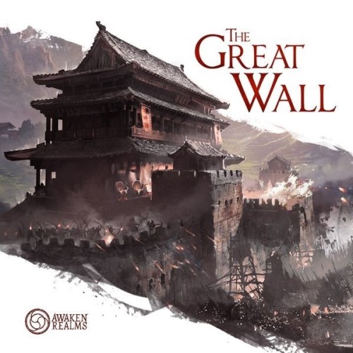 The Great Wall (Wielki Mur Kickstarter Tiger Pledge) - wersja z meeplami + Iron Dragon Strategiczne Awaken Realms