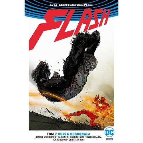 Odrodzenie - Flash - 7 - Burza doskonała Komiksy z uniwersum DC Egmont