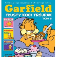 Garfield. Tłusty koci trójpak. Tom 6 Komiksy pełne humoru Egmont