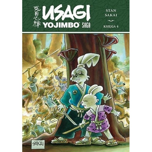 Usagi Yojimbo Saga. Księga 4 Komiksy fantasy Egmont