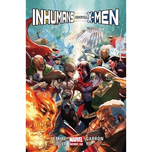 Extraordinary X-Men - Inhumans kontra X-Men Komiksy fantasy Egmont