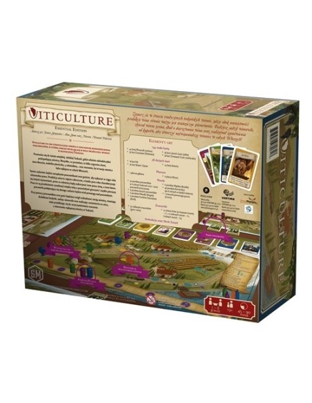 Viticulture Essential Edition (edycja polska) Strategiczne Phalanx Games Polska Viticulture Essential Edition (edycja polska) Strategiczne Phalanx Games Polska