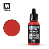 Farba Vallejo 70.624 Surface Primer 17 ml. Pure Red Surface Primer Vallejo
