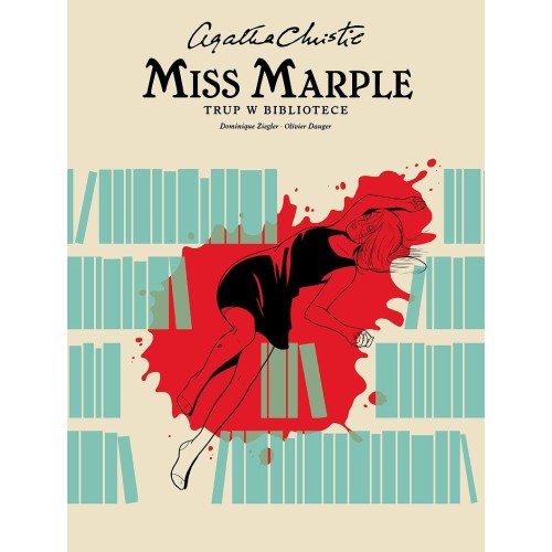 Agatha Christie. Miss Marple. Trup w bibliotece Komiksy kryminalne Egmont