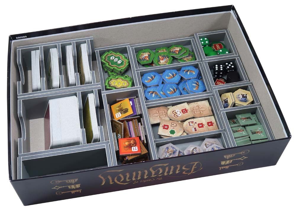 Folded Space: organizer do gry Zamki Burgundii: BIG BOX