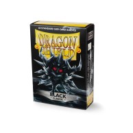 Koszulki na karty Dragon Classic - czarne - 60 szt. Do gier karcianych Arcane Tinmen