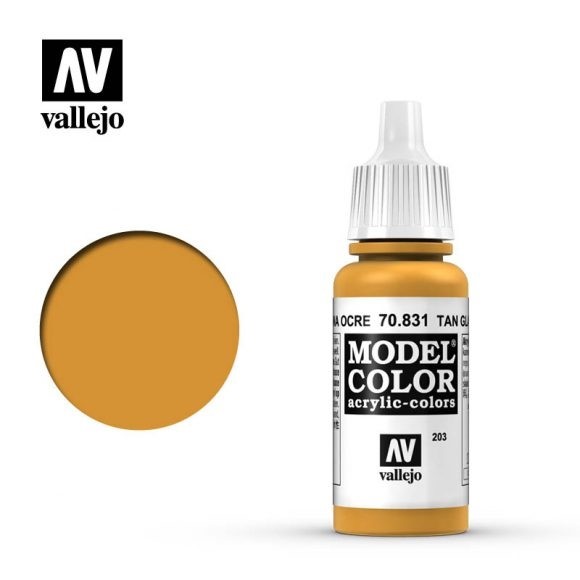 Farba Vallejo Model Color 203 - 831 -17 ml. Tan Glaze