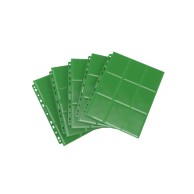 Gamegenic 18-Pocket Pages Sideloading - Green (50 szt) Gamegenic Gamegenic
