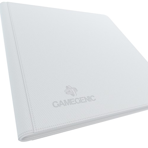 Gamegenic Zip-Up Album 24-Pocket - White Gamegenic Gamegenic