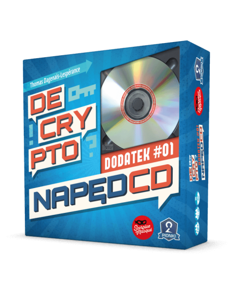 Decrypto: Napęd CD Pozostałe gry 2 Pionki