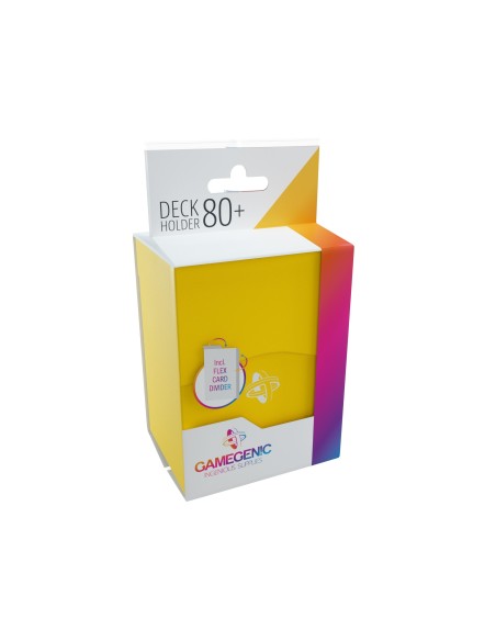 Gamegenic Deck Holder 80+ - Yellow Gamegenic Gamegenic Gamegenic Deck Holder 80+ - Yellow Gamegenic Gamegenic
