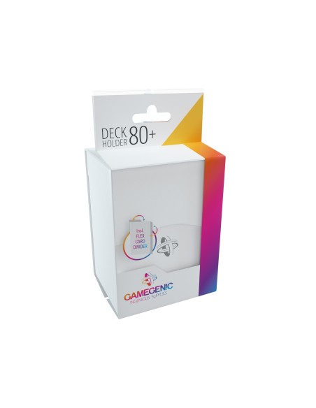 Gamegenic Deck Holder 80+ - White Gamegenic Gamegenic