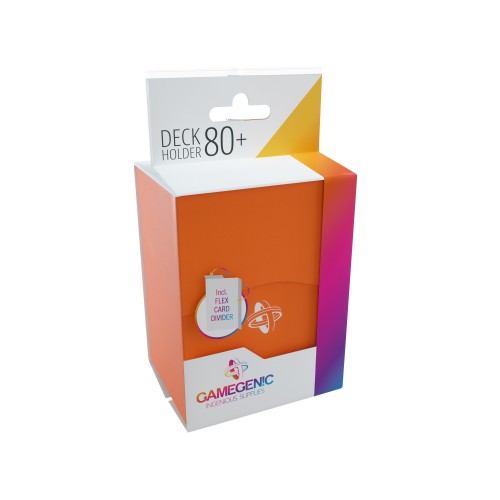 Gamegenic Deck Holder 80+ - Orange Gamegenic Gamegenic