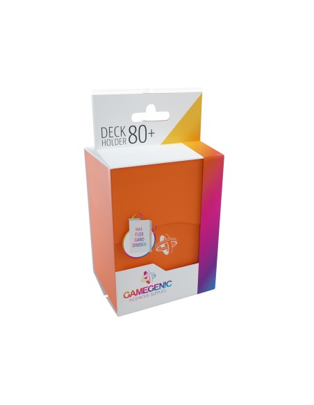 Gamegenic Deck Holder 80+ - Orange Gamegenic Gamegenic