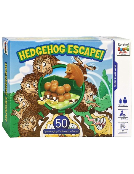 Ah!Ha - Uciekające jeże / Hedgehog Escape - gra logiczna Logiczne Eureka 3D