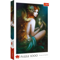 Puzzle 1000 el. Przyjaciółka smoków Fantasy Trefl
