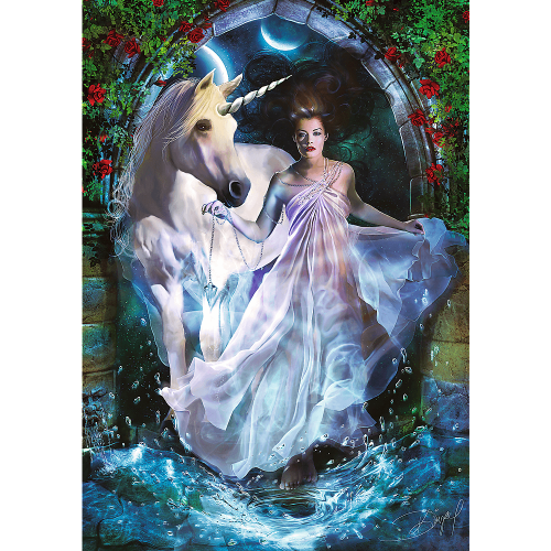 Puzzle 1000 el. Magiczny wszechświat Fantasy Trefl