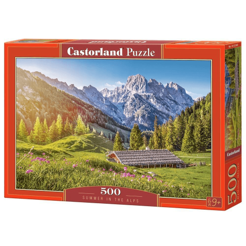 Puzzle 500 el. Lato w Alpach Pejzaże Castorland