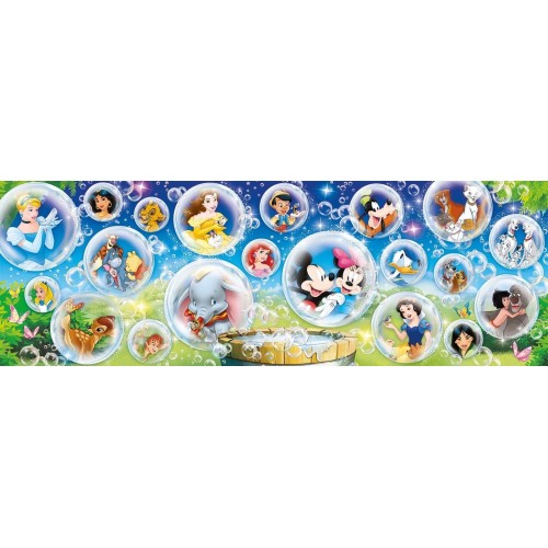 Puzzle 1000 el. Panorama Collection Disney Classic Dla dzieci Clementoni
