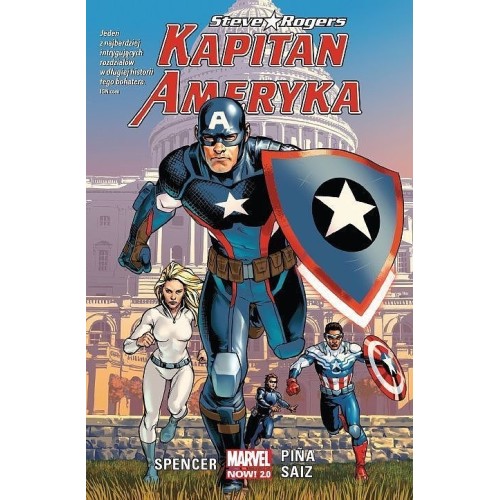 Kapitan Ameryka. Steve Rogers - 1 Komiksy z uniwersum Marvela Egmont
