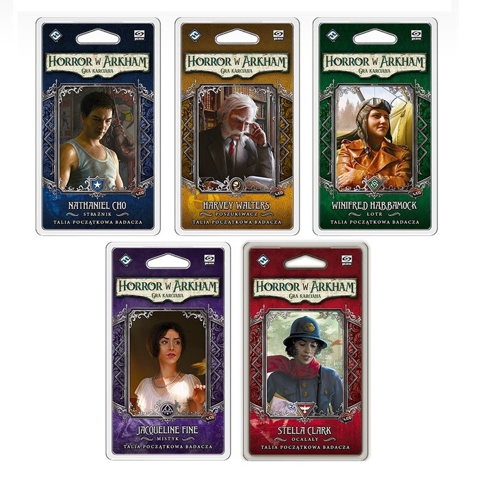 Horror w Arkham LCG: Zestaw Talii Początkowych Badaczy