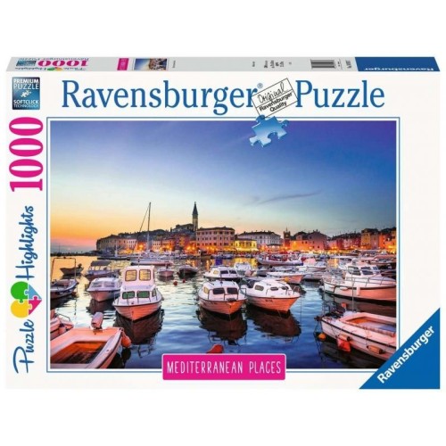 Puzzle 1000 el. Śródziemnomorska Chorwacja Pejzaże Ravensburger