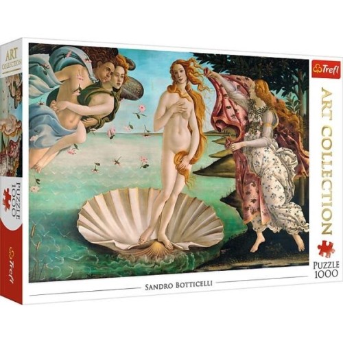 Puzzle 1000 el. Sandro Botticelli, Narodziny Wenus Malarstwo Trefl