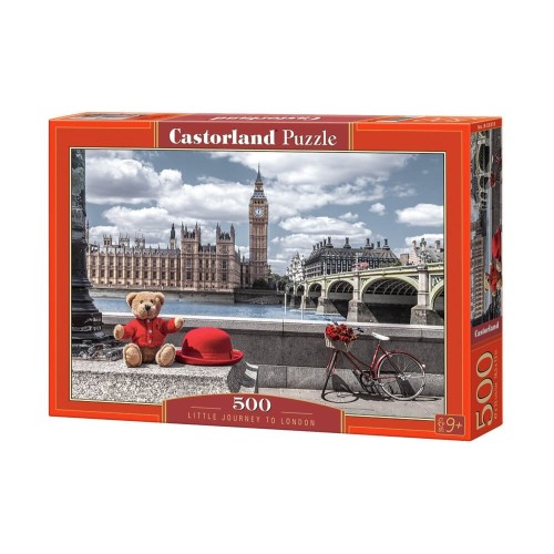Puzzle 500 el. Mała wycieczka do Londynu Pejzaże Castorland