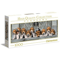 Puzzle 1000 el. Panorama Beagles Panorama Clementoni