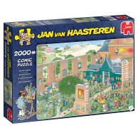 Puzzle 2000 el. JAN VAN HAASTEREN Wystawa dzieł sztuki Seria - Jan Van Haasteren Jumbo