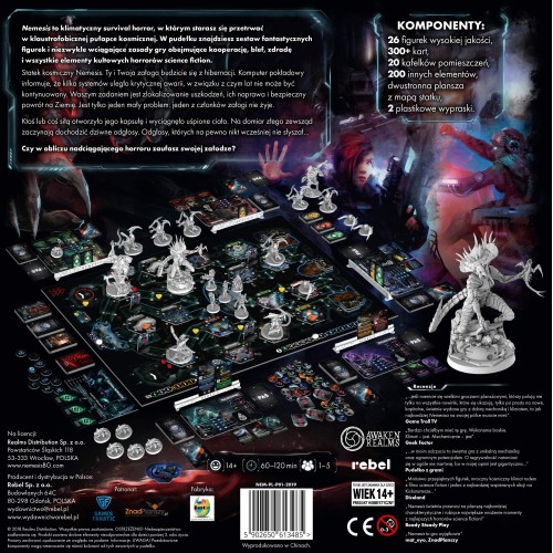 Nemesis - Gra Planszowa Strategiczne Rebel