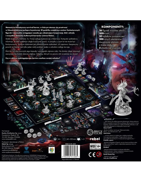 Nemesis - Gra Planszowa Strategiczne Rebel