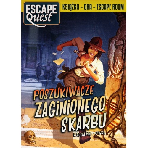 Escape Quest. Poszukiwacze zaginionego skarbu. Książka z łamigłówkami Gry Paragrafowe Egmont