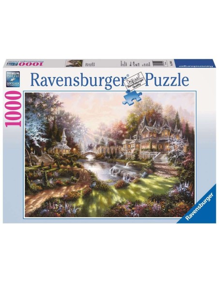 Puzzle 1000 el. Słoneczny poranek Malarstwo Ravensburger