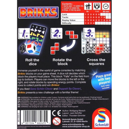 Brikks Kościane Schmidt Spiele Brikks Kościane Schmidt Spiele