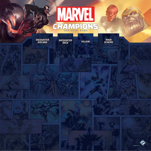 Marvel Champions: The Game Mat - 1-4 Player Fantasy Flight Games Fantasy Flight Games