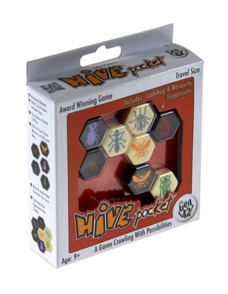 Rój Kieszonkowy (Hive Pocket) z dodatkami Komar i Biedronka Logiczne G3