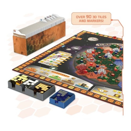 Terraformacja Marsa: Big Storage Box + kafle 3D (edycja polska) Dodatki do Gier Planszowych Rebel