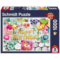 PQ Puzzle 1000 el. Happy Birthday Inspiracje Schmidt Spiele