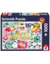 PQ Puzzle 1000 el. Happy Birthday Inspiracje Schmidt Spiele