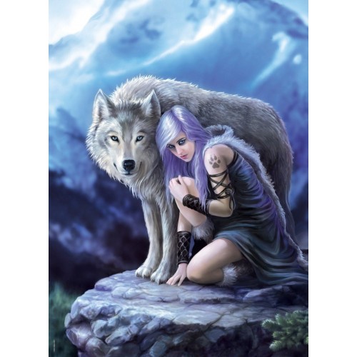 Puzzle 1000 el. Anne Stokes - Opiekun Anne Stokes Collection Clementoni