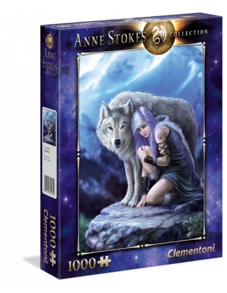 Puzzle 1000 el. Anne Stokes - Opiekun Anne Stokes Collection Clementoni