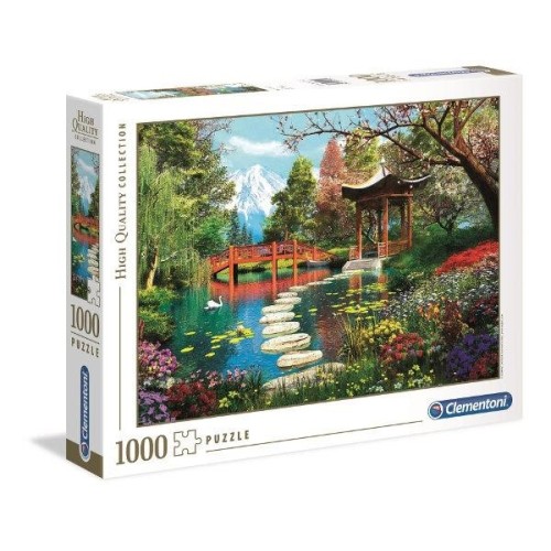 Puzzle 1000 el. Fuji Garden Pejzaże Clementoni