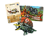 Dodos Riding Dinos/War For Chicken Island Crossover Pack Dodatki do Gier Planszowych Draco Gaming
