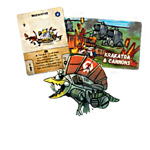 Dodos Riding Dinos/War For Chicken Island Crossover Pack Dodatki do Gier Planszowych Draco Gaming
