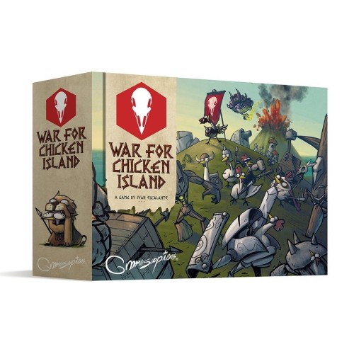 War For Chicken Island (edycja Kickstarter) + Mecha Chicken + Dragon Mamma Strategiczne Draco Gaming