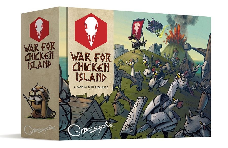 War For Chicken Island (edycja Kickstarter) + Mecha Chicken + Dragon Mamma