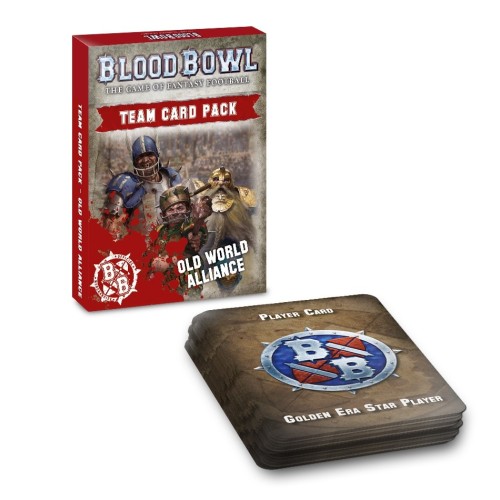 Blood Bowl Old World Alliance Team Card Pack Blood Bowl Games Workshop