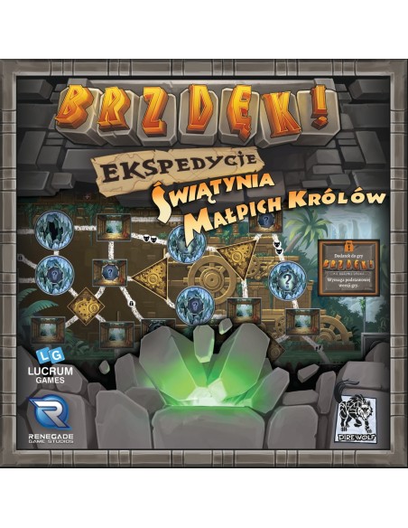 BRZDĘK EKSPEDYCJE - ŚWIĄTYNIA MAŁPICH KRÓLÓW Pozostałe gry Lucrum Games