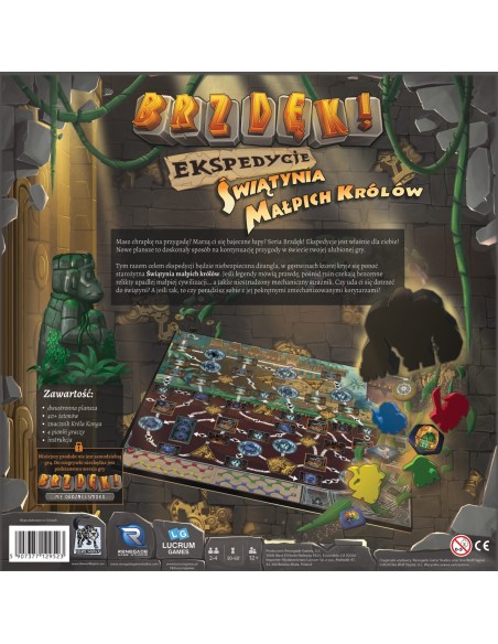 BRZDĘK EKSPEDYCJE - ŚWIĄTYNIA MAŁPICH KRÓLÓW Pozostałe gry Lucrum Games
